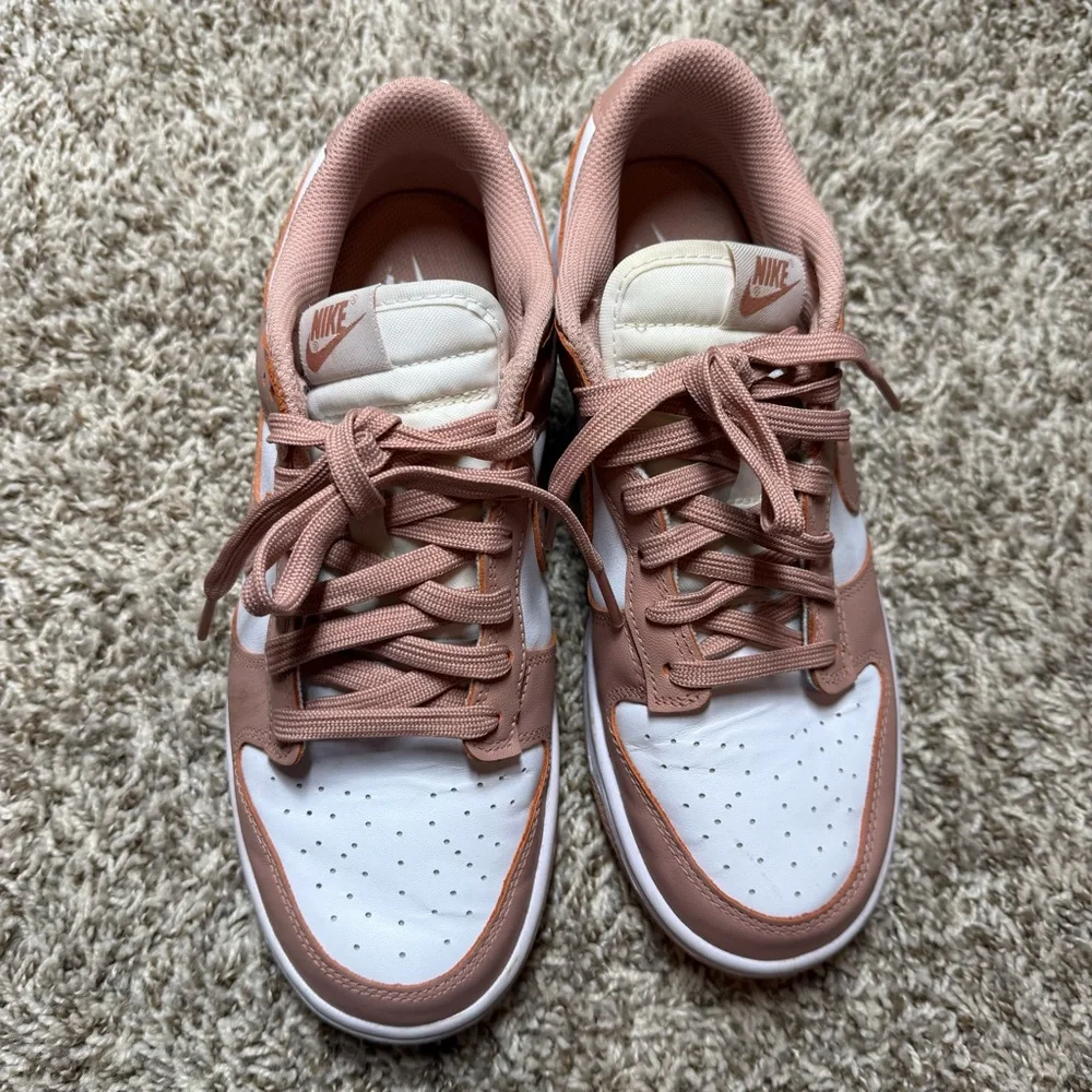 Nike Women's Dunk Low Sneaker in Rose Whisper Pink